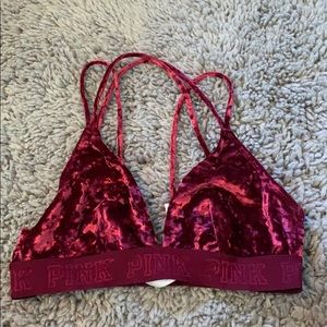 Medium Velvet PINK Bra